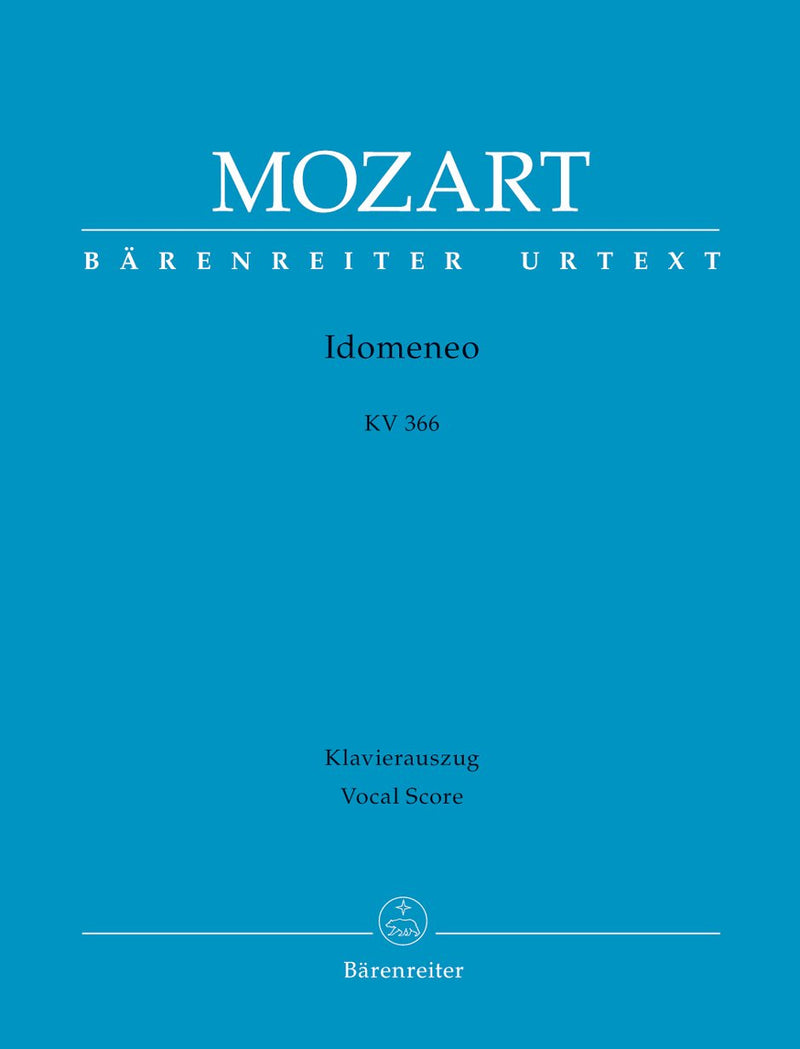Mozart: Idomeneo K366 - Vocal Score