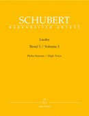 Schubert: Lieder Volume 3 for High Voice