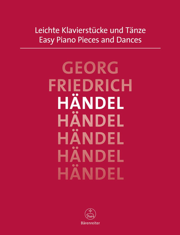 Handel: Easy Piano Pieces & Dances for Solo Piano
