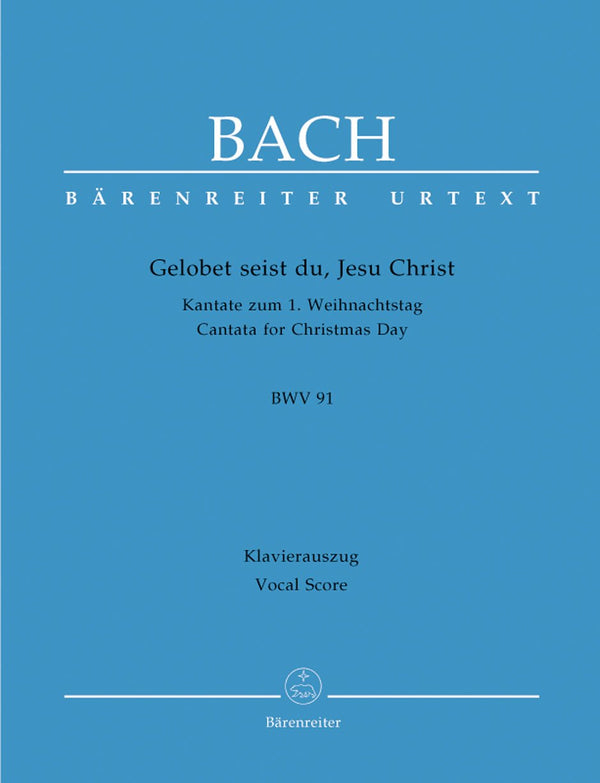 Bach: Cantata 91 - Vocal Score