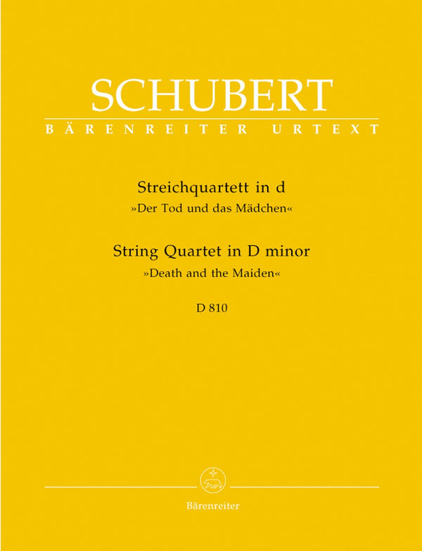 Schubert: String Quartet in D, D810