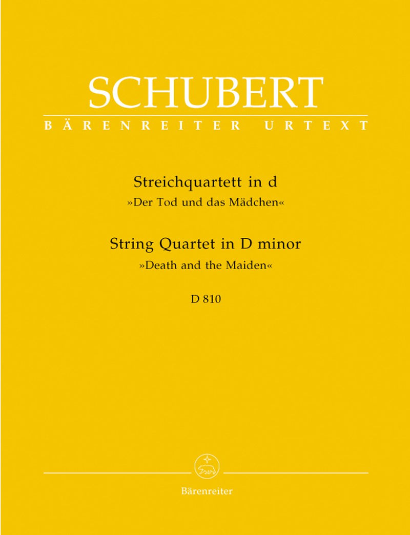 Schubert: String Quartet in D, D810