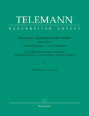 Telemann: Twelve Paris Quartets - Book 1: No 1-3 Score & Parts