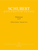 Schubert: Winterreise Op 89 D 911 for Medium Voice
