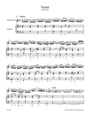 Bach: Flute Sonatas in C, Bb & G Minor for Flute & Piano