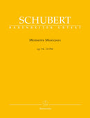 Schubert: Moments Musicaux Op 90 D 780 for Piano Solo