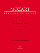 Mozart: Rondo E Flat K371 for Horn & Piano