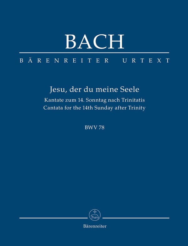 Bach: Cantata BWV78 - Study Score