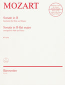 Mozart: Sonata in B Flat - K454 for Flute & Piano
