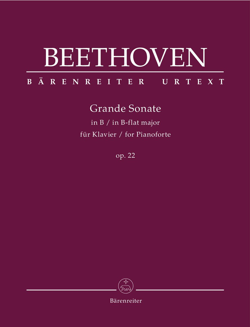 Beethoven: Piano Sonata in Bb Major Op 22