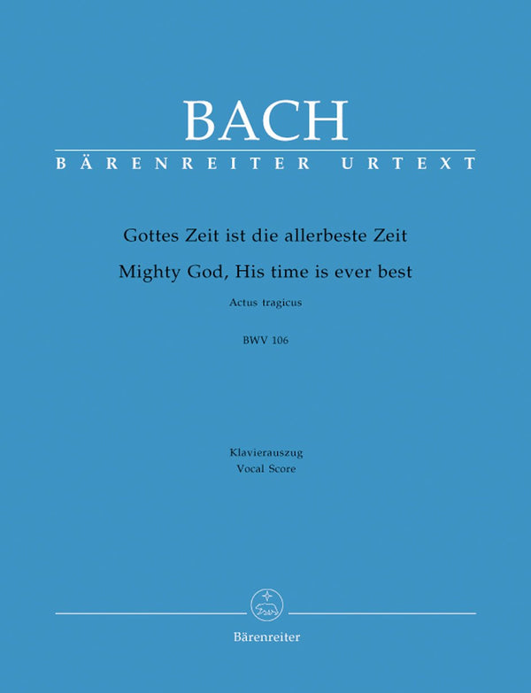 Bach: Cantata 106 - Vocal Score