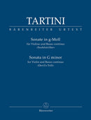 Tartini : Sonata in G Minor Devils Trill for Violin & Basso Continuo