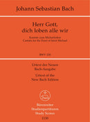 Bach: Cantata 130 - Study Score
