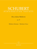 Schubert: Die Scorehone Mullerin Op 25 D 795 Medium Voice