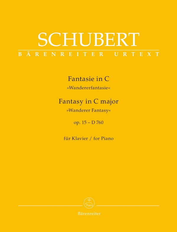 Schubert: Fantasy for Piano in C Major Op 15 D 760