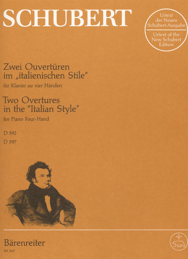 Schubert: Two Overtures - Piano Duet