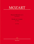 Mozart: Concert Rondo in A for Piano Solo