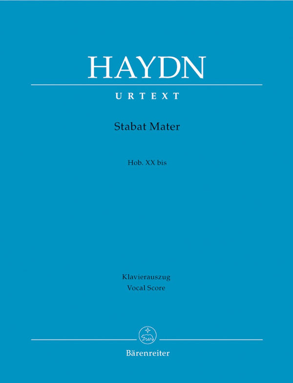 Haydn: Stabat Mater - Vocal Score