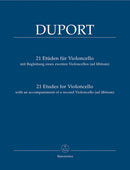 Duport: 21 Etudes for Cello