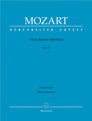 Mozart: Veni Sancte Spiritus K47 - Vocal Score