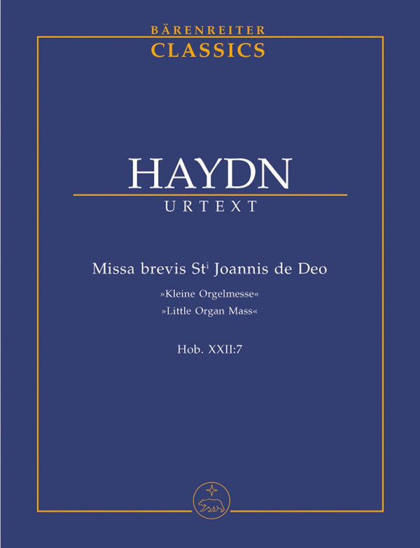 Haydn: Little Organ Mass - Study Score