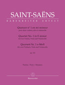 Saint-Saens : String Quartet No 1 in E Minor Op 112 (Set of Parts)
