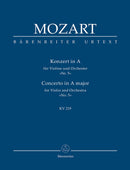 Mozart: Violin Concerto No 5 A K219 - Study Score