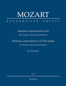 Mozart: Sinfonia Contante E Flat K364 - Study Score