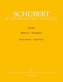 Schubert: Lieder Volume 6 for High Voice