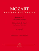 Mozart: Concerto in D K314 for Flute & Piano