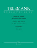 Telemann: Sonate for Flute & Basso Continuo, No.1 in B Minor