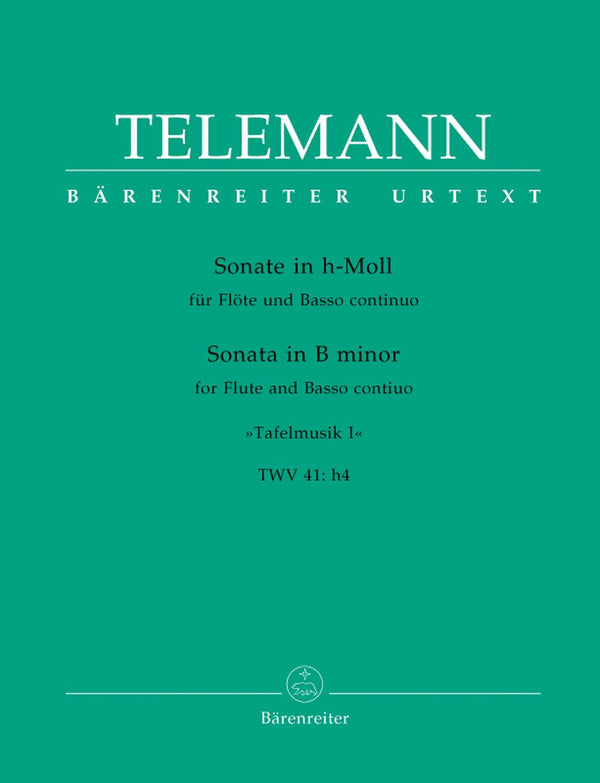 Telemann: Sonate for Flute & Basso Continuo, No.1 in B Minor
