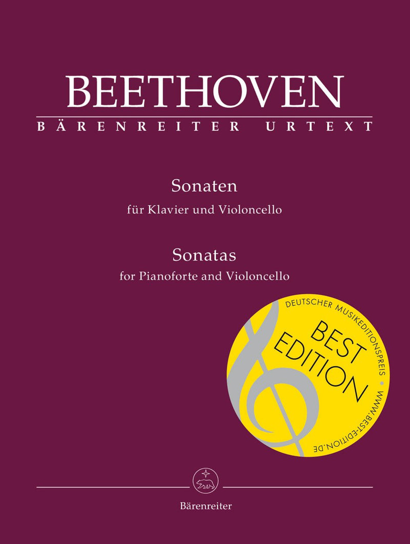 Beethoven: Complete Sonatas for Cello & Piano