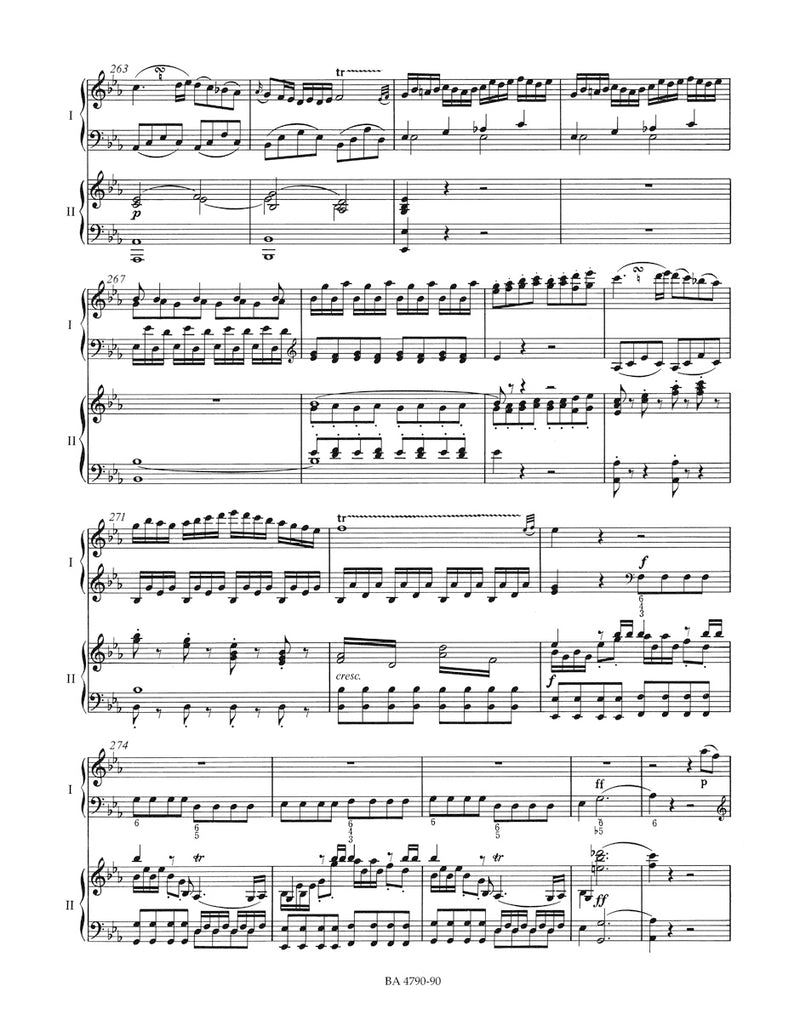 Mozart: Piano Concerto no. 9 in E-flat major K. 271 "Jeunehomme", Piano Reduction