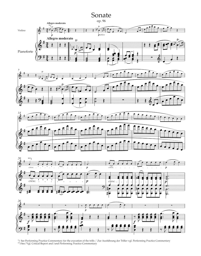 Beethoven: Sonatas for Pianoforte and Violin, Volume 2