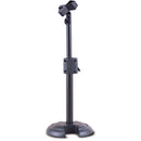 Hercules "H" Base Mic Stand w/EZ Mic Clip