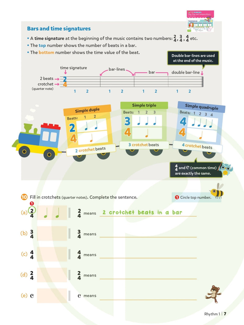 Music Theory for Young Musicians Grade 1
