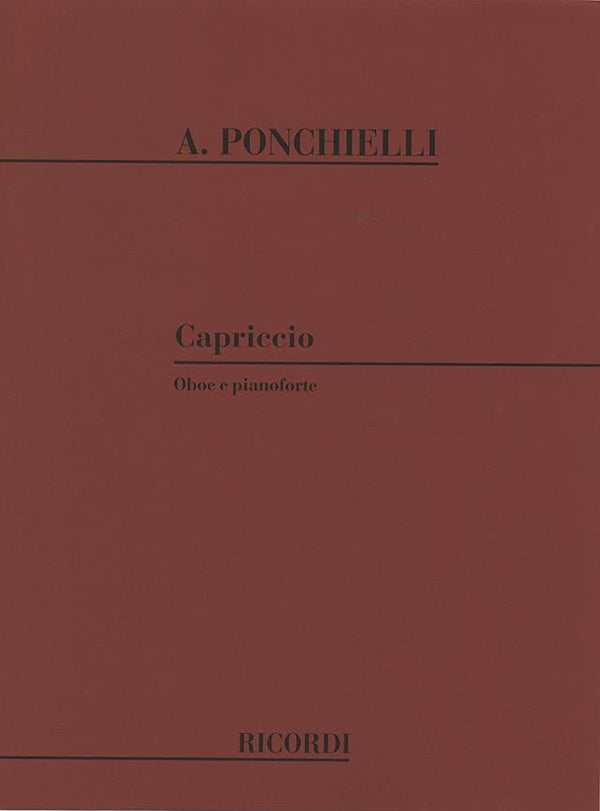 Ponchielli: Capriccio for Oboe & Piano