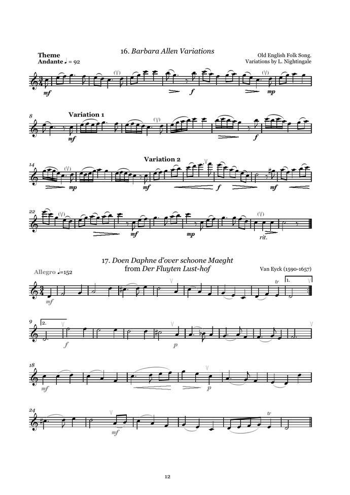 99 Solos and Studies for Flute