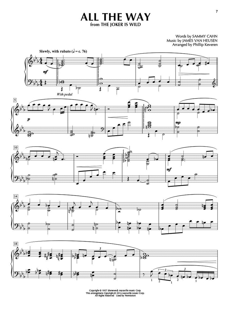 The Great American Songbook for Solo Piano arr. Phillip Keveren