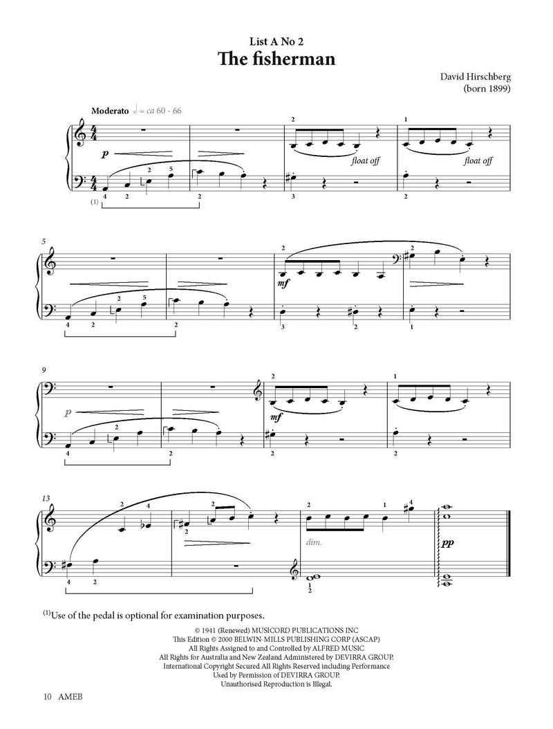 AMEB Piano Preliminary Series 18