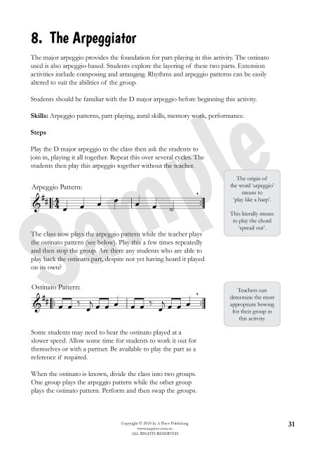 Strings Together: Engaging & Creative Activites for the String Class & Ensemble