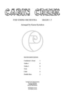 Cabin Creek - arr. Karen Kyriakou (String Orchestra Grade 1.5)