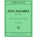 Sarasate: Jota Navarra - Op. 22, No. 2 (Spanish Dances)