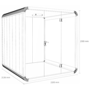 Movable Silence Booth