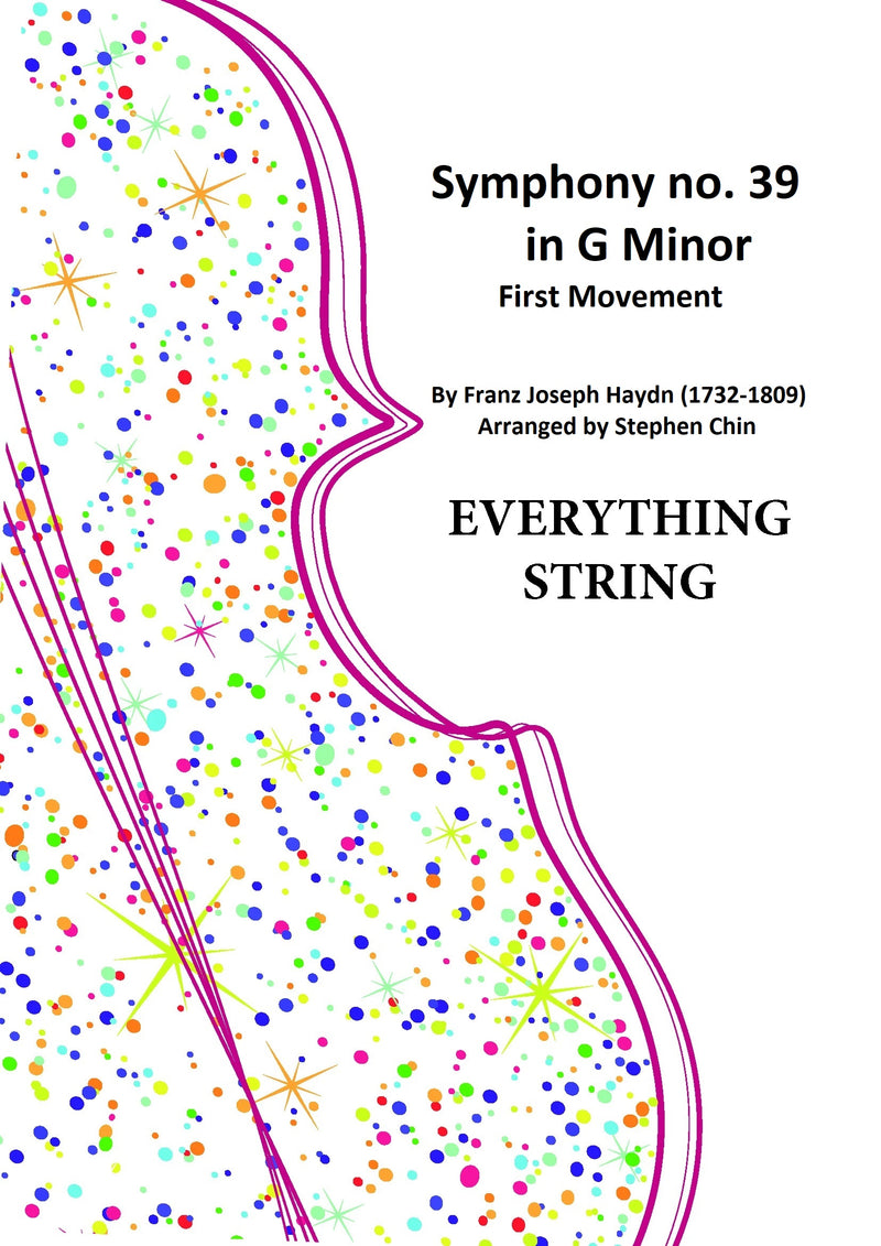 Symphony No. 39 in G Minor - F. J. Haydn arr. Stephen Chin (Grade 4)