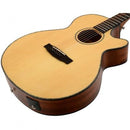 Cort SFX-E Slim Body Acoustic-Electric Guitar, Natural Satin