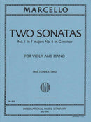 Marcello: Two Sonatas (F Major & G Minor) for Viola & Piano