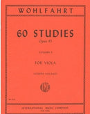 Wohlfahrt: 60 Studies for Viola, Op. 45 - Book 2