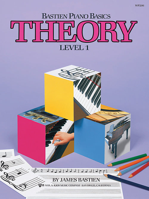 Bastien Piano Basics, Theory, Level 1